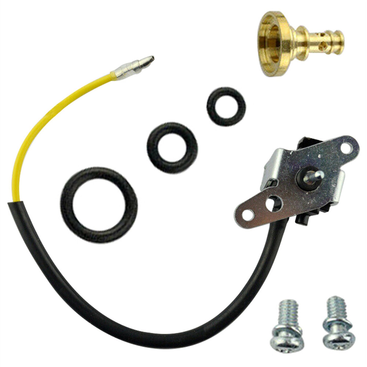 ALL-CARB Fuel Solenoid Kit Replacement for Kohler 24-757-01-S, CH18-25, CV18-22, CH730, CH740 Models