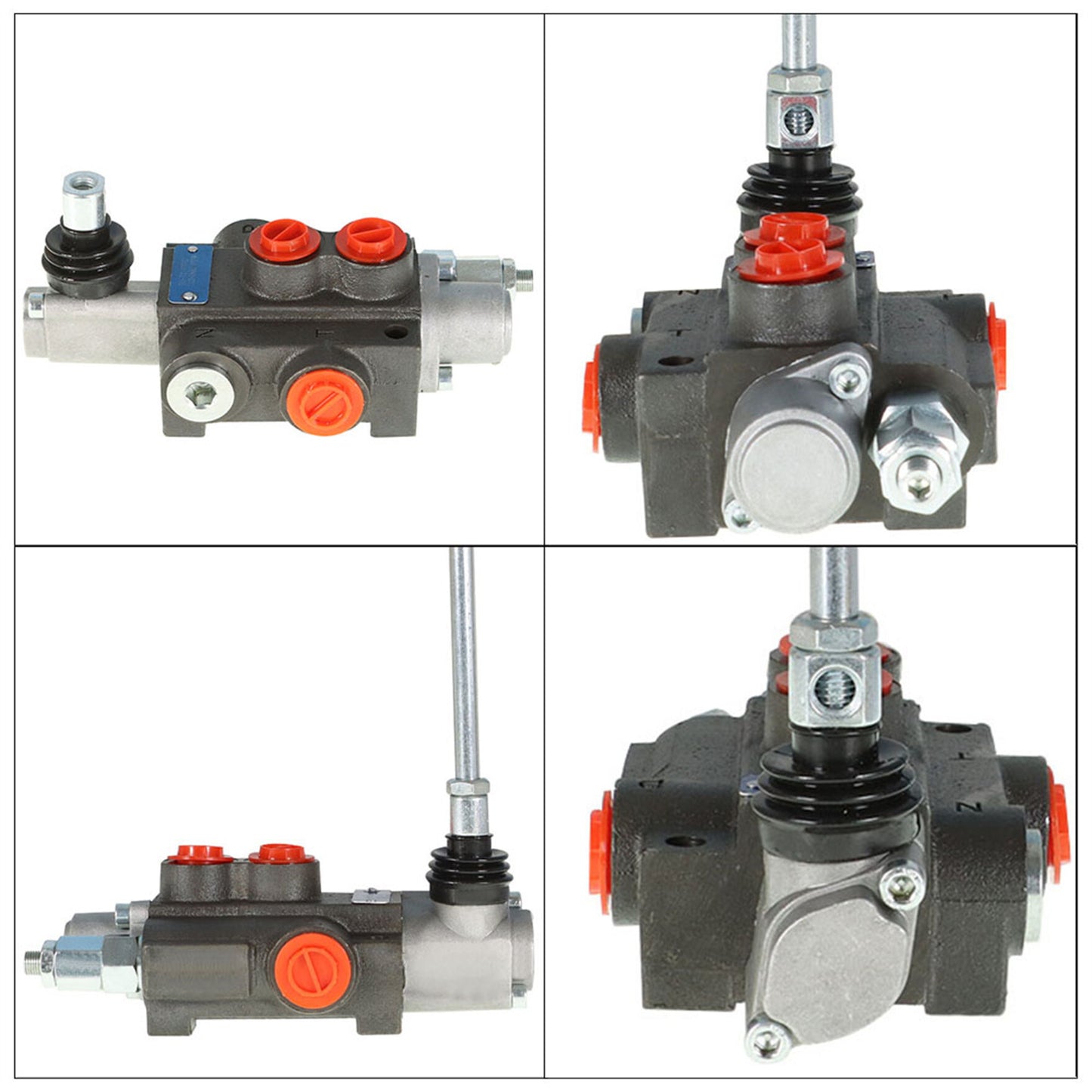 1 Spool Hydraulic Directional Control Valve Double Acting Valve 11 GPM 3600 PSI BSPP Ports