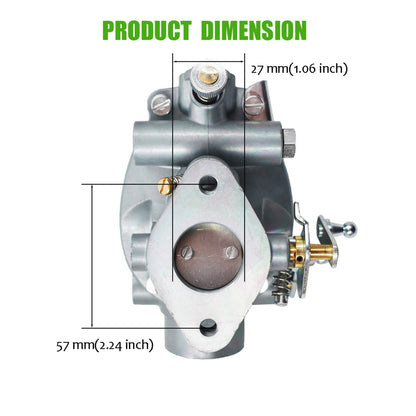 ALL-CARB EAE9510C Tractor Carburetor Replacement for Ford Jubilee NAA NAB 600 700 TSX428 Series with 134 CID Gas Engines