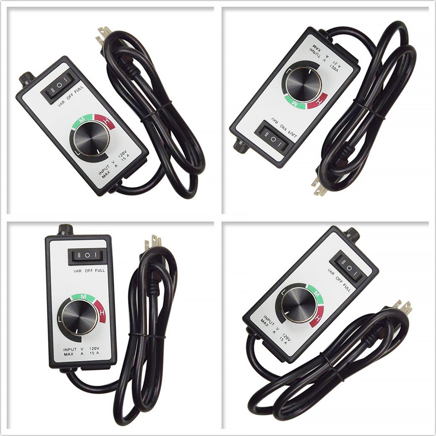 ALL-CARB Router Fan Electric Motor Rheostat Variable Speed Controller AC 1500W / 120V / 15A