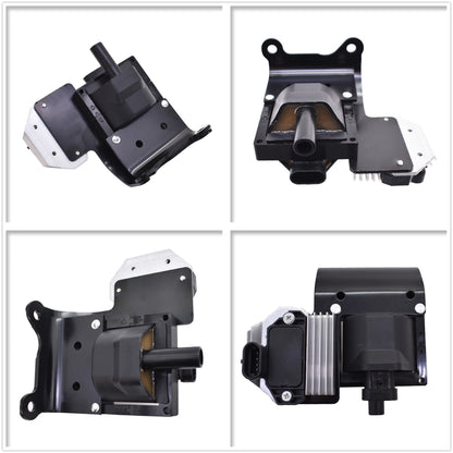 ALL-CARB Ignition Coil with Ignition Module 10489421 Replacement for Buick Chevrolet Pontiac C1098 D577