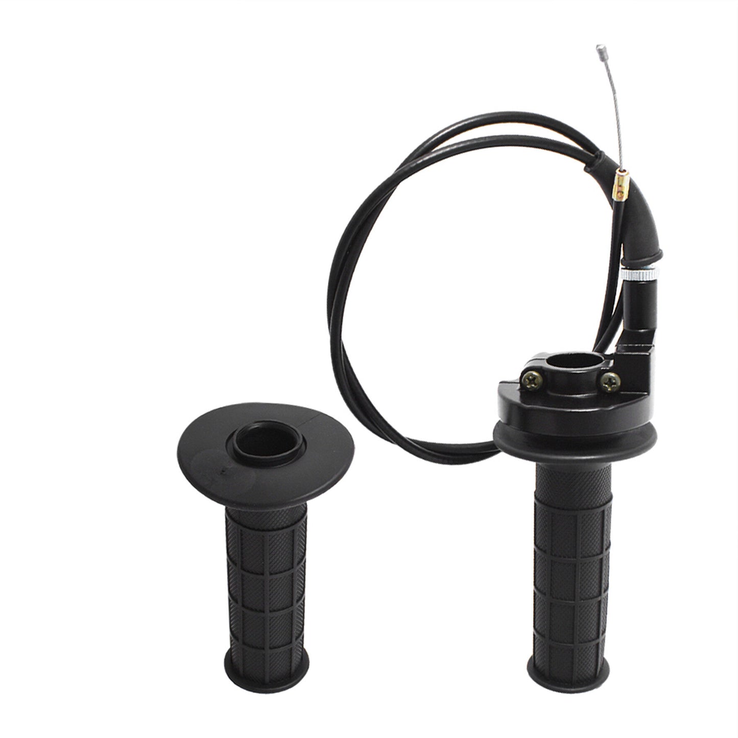 ALL-CARB Throttle Hand Grips Cable Clamp Kit Replacement for Coleman CT200U Trail 200 Mini 196cc 1 Pair