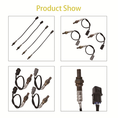 ALL-CARB 4Pcs Air Fuel Ratio Sensor Replacement for 1997-2004 Mitsubishi Montero Sport 3.0L V6 234-4633 13801 SG1225