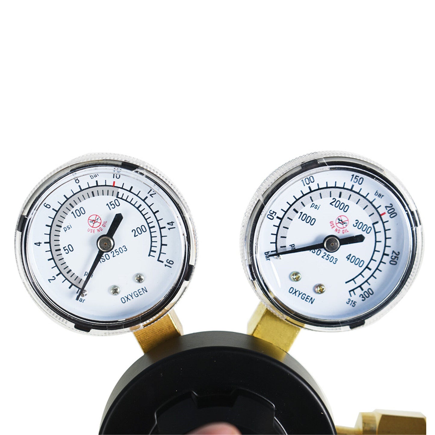 ALL-CARB Medium/Heavy Duty Oxygen Regulator Welding Gas Gauges CGA 540 145PSI Delivery Range