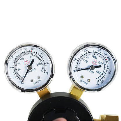 ALL-CARB Medium/Heavy Duty Oxygen Regulator Welding Gas Gauges CGA 540 145PSI Delivery Range