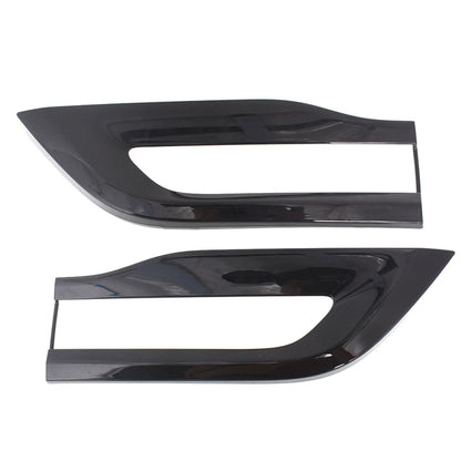 ALL-CARB Glossy Black Rear Tail Light Trim Bezel Kit Replacement for Grand Cherokee 2014-2020 68220970AA 68220968AA 68219812AA 68219813AA