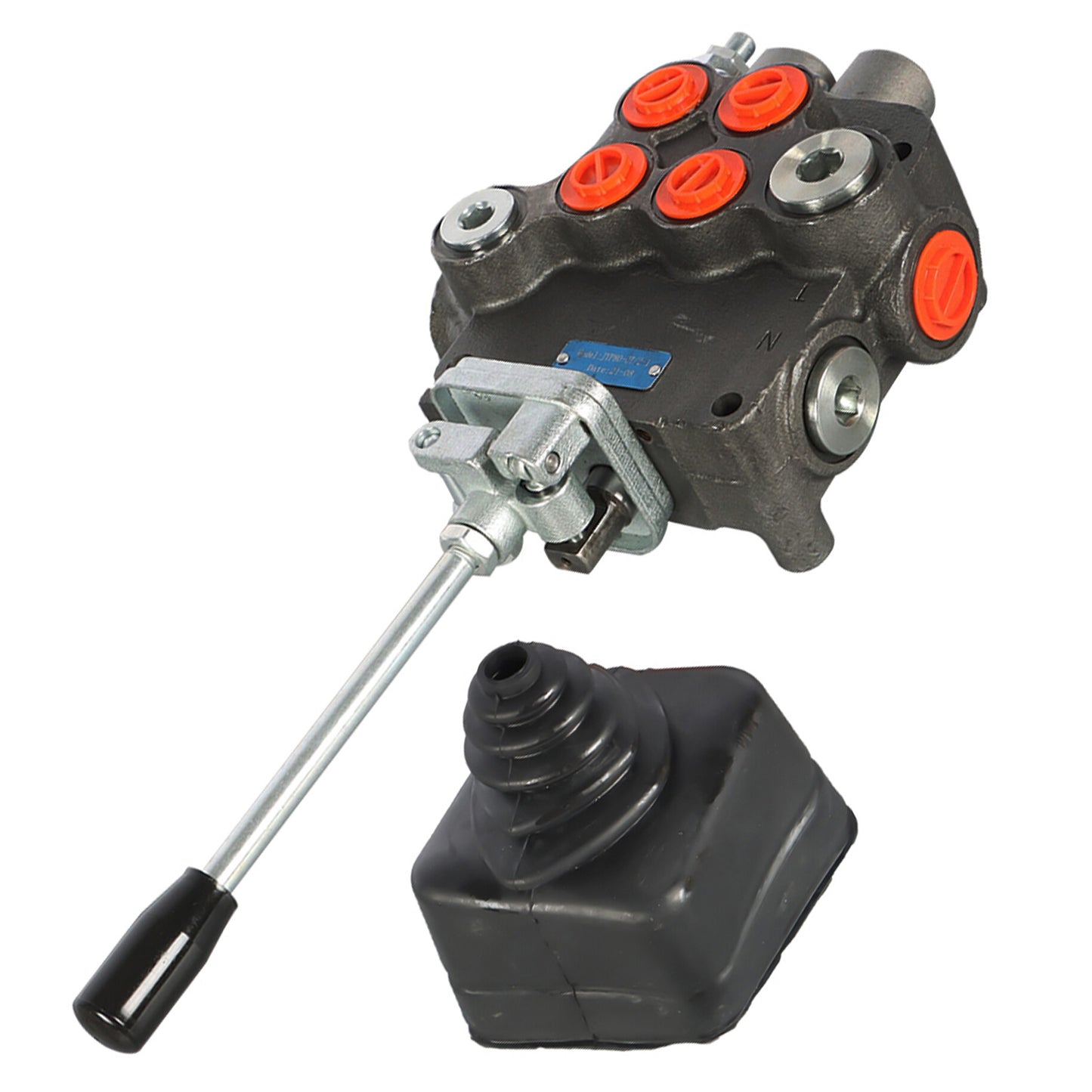 ALL-CARB Hydraulic Directional Control Valve for Tractor Loader w/ Joystick, 2 Spool, 21 GPM 3625 PSI SAE Ports