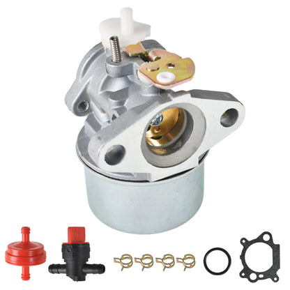 Carburetor Replacement for Briggs & Stratton Lawnmower 799869 792253 497586 499059 Pressure Washer Carburetor Vertical Shaft Engines 120000 122000 121000 125000