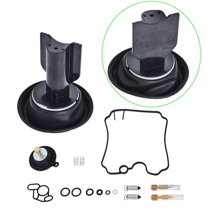 ALL-CARB 2-Pack Carburetor Membrane Diaphragm Vacuum Repair Kit Replacement for Yamaha TDM850 1992-1993 / XTZ750 1989-1997