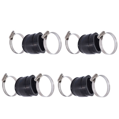 ALL-CARB 4 Pcs Intake Carburetor Carb Boot Replacement for Suzuki GS750E 1980-1982 GS750L 1980-1981 GS750T 1982-1983