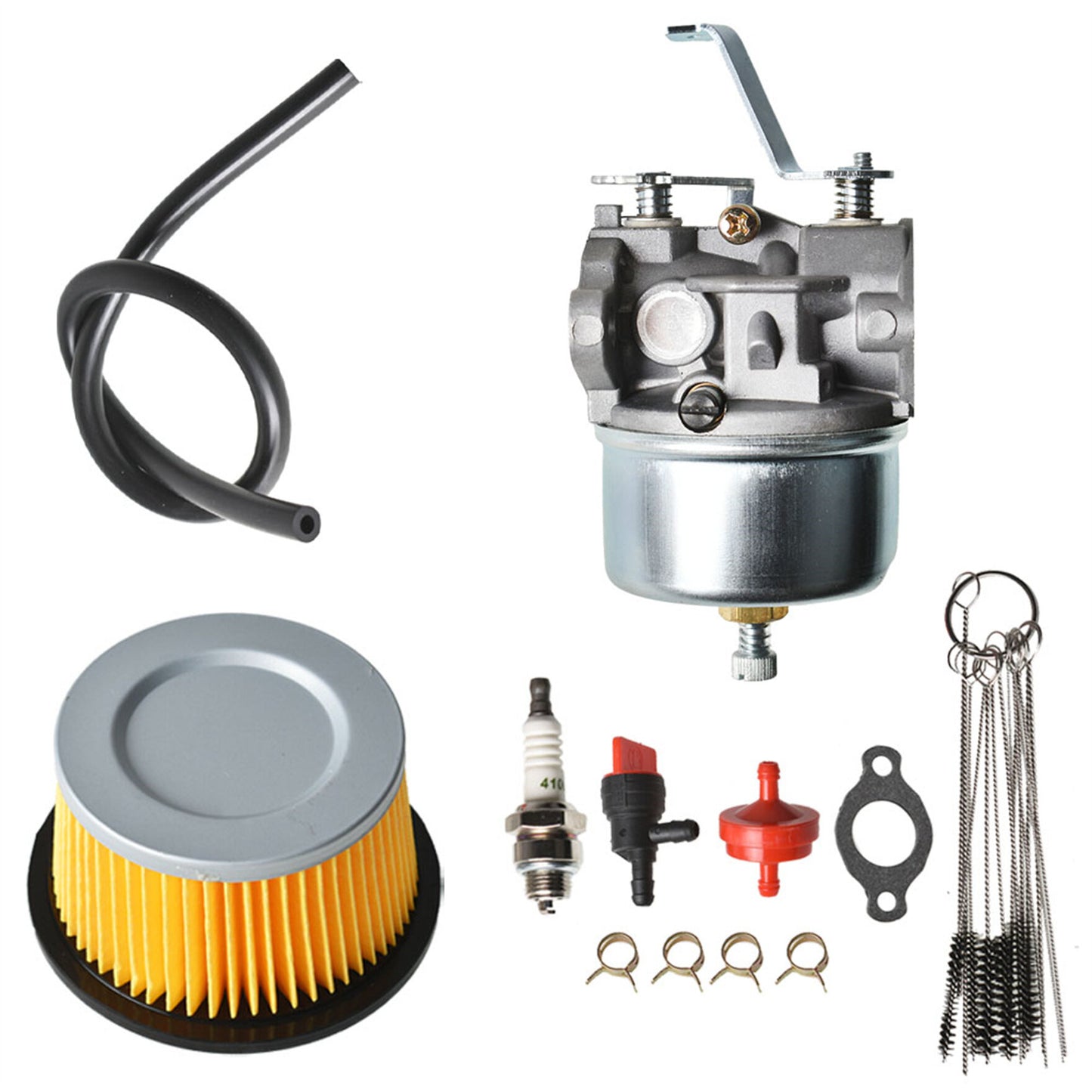 ALL-CARB 632272 Carburetor with Air Filter Clean Jet Spark Plug Kit Replacement for Tecumseh H30 H50 H60 HH60 632230 632272 Engine
