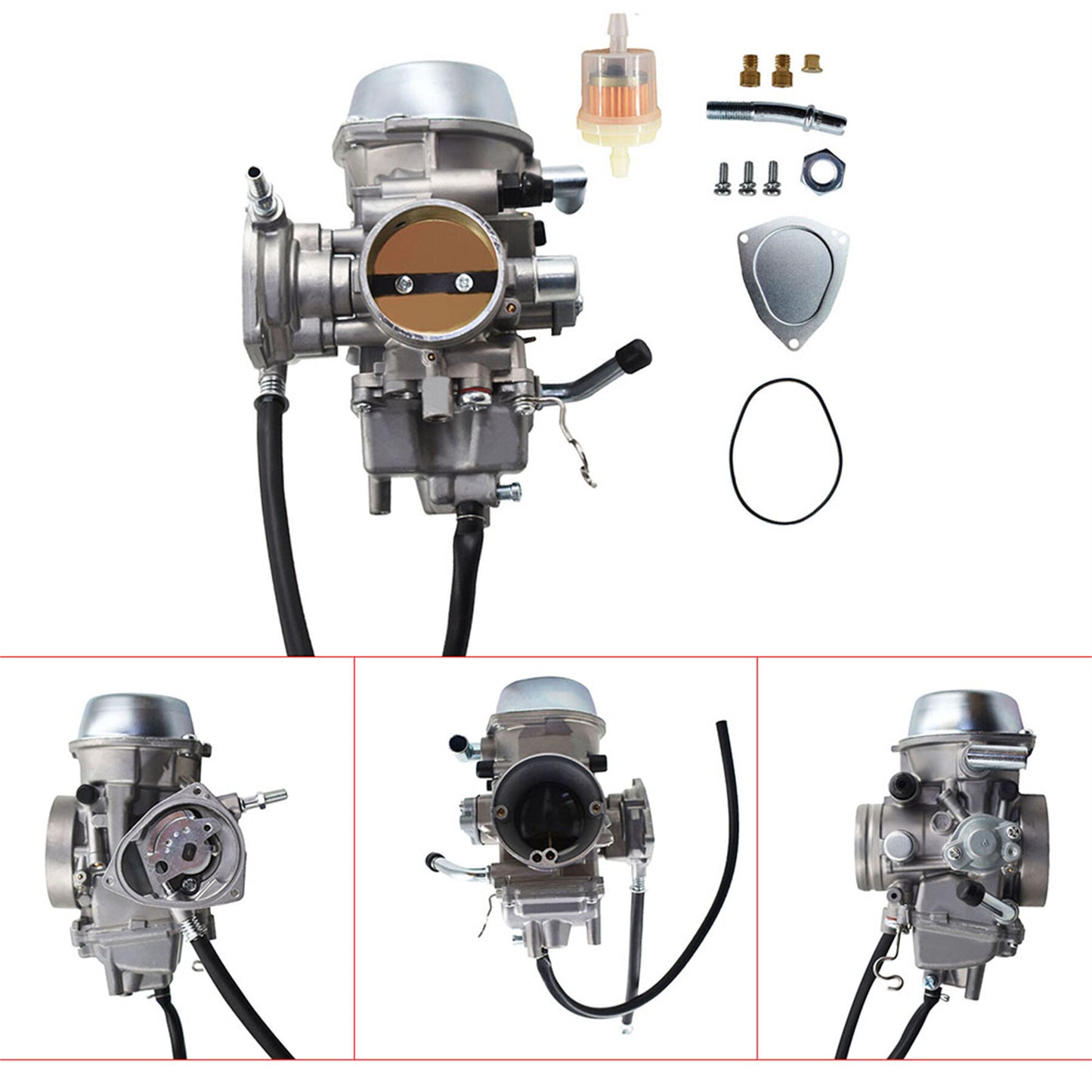 ALL-CARB Carburetor Carb Replacement for Yamaha Grizzly Rhino 600 660 YXR660 YFM600 YFM660