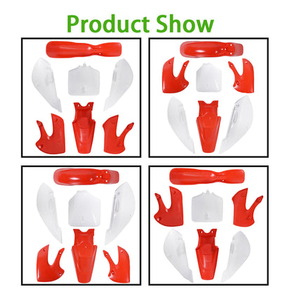 ALL-CARB Plastic Fender Fairing Replacement for Kawasaki KX 65 KLX 110 KLX110 DRZ110 Suzuki RM65 Red
