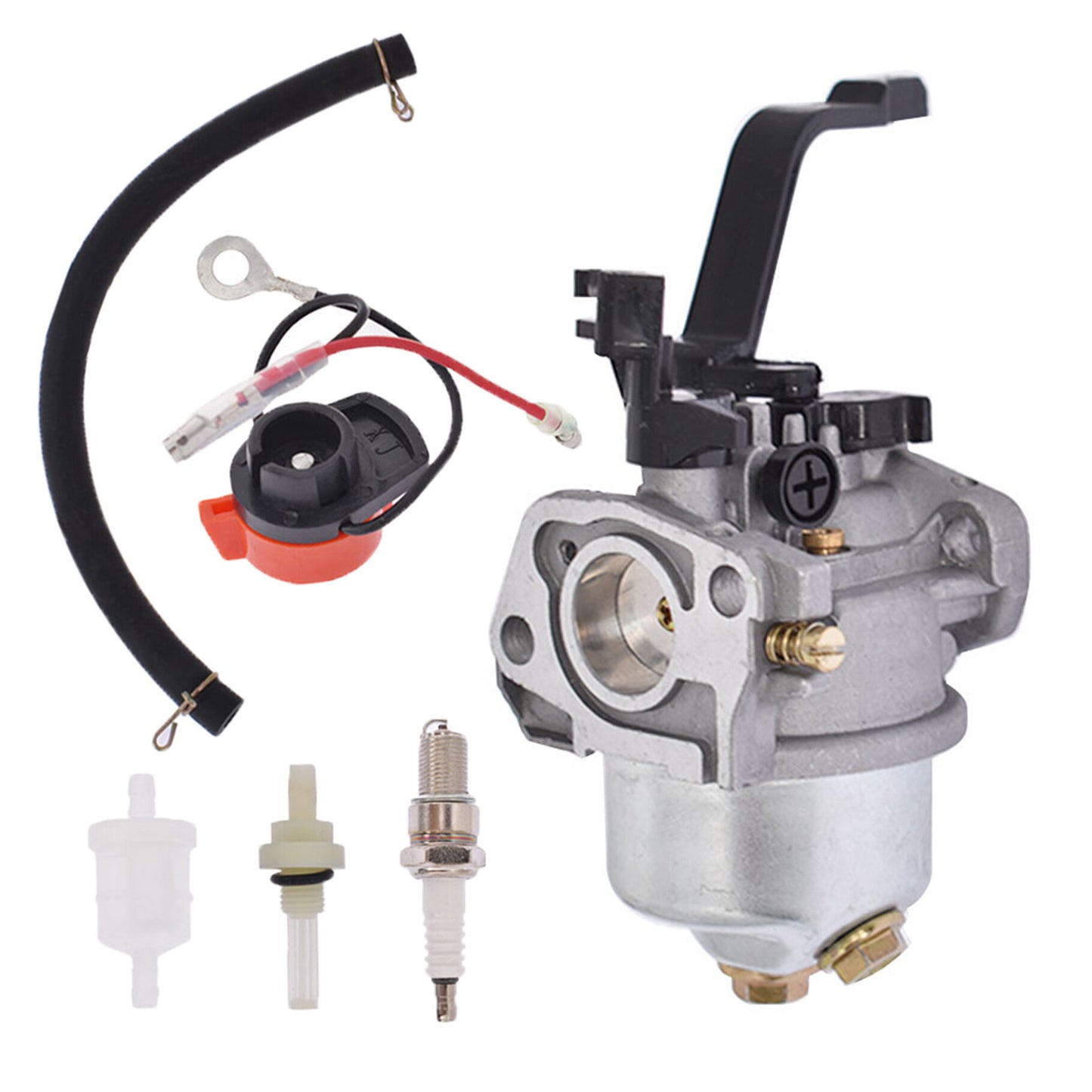 ALL-CARB Carburetor Replacement for CPE 3000 3500 4000 Watt 6.5HP Champion Power Equipment Replacement for Honda Gx120 Gx160 GX168 Gx200 5.5Hp 6.5Hp DG2900 DG3000 2900 3000W carb