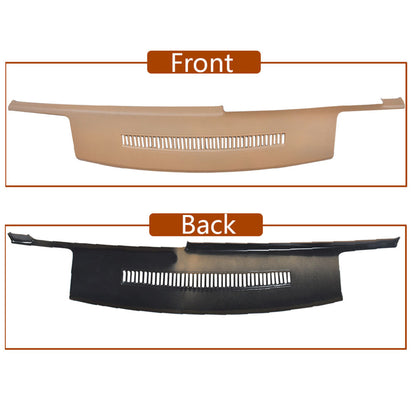 ALL-CARB Truck Plastic Dash Cover Bezel Replacement for 1988-1994 GMC Trucks Chevrolet Blazer Suburban Yukon Beige