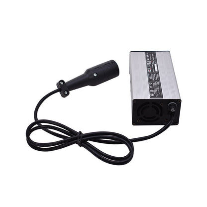 ALL-CARB 48V 6A Head 3Pin Plug Battery Charger Replacement for EZGO Golf Cart Club Car Scooters