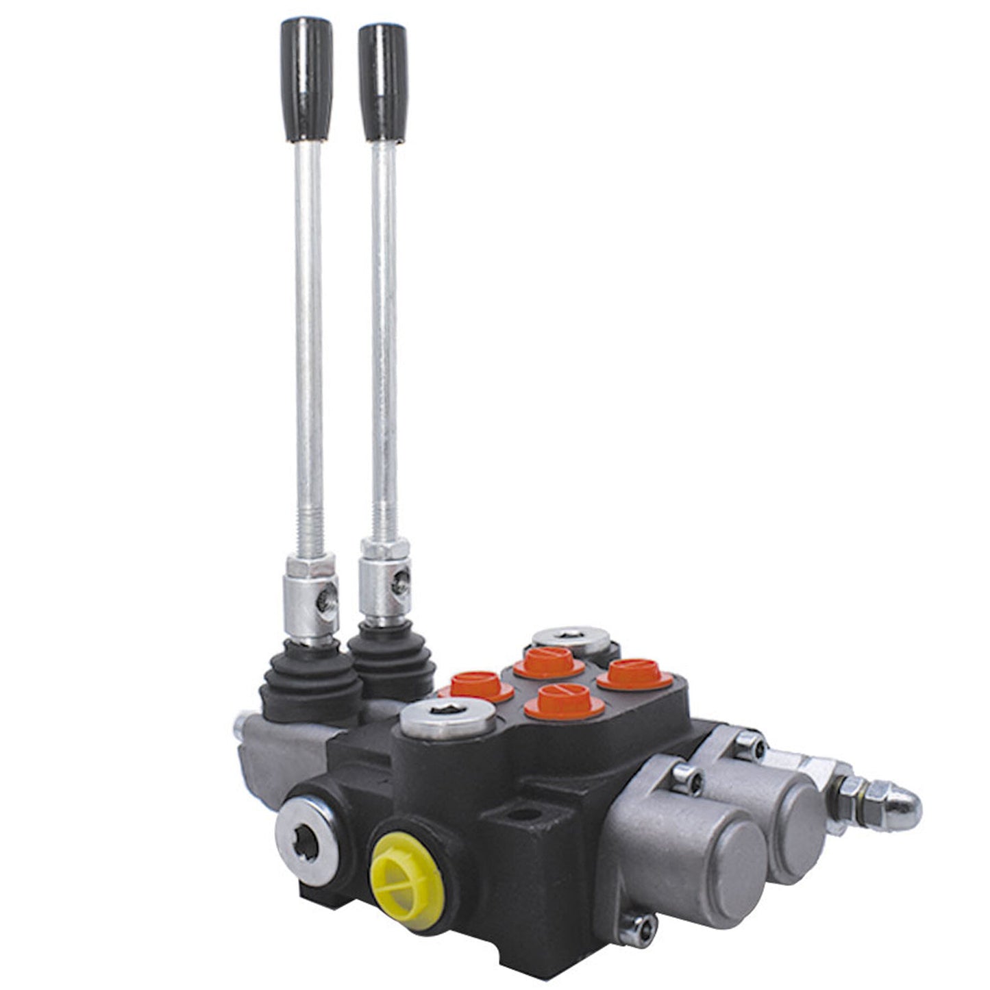 ALL-CARB Hydraulic Valve 2 Spool Hydraulic Directional Control Valve Double Acting Control Valve 13 GPM 3600 PSI SAE Ports