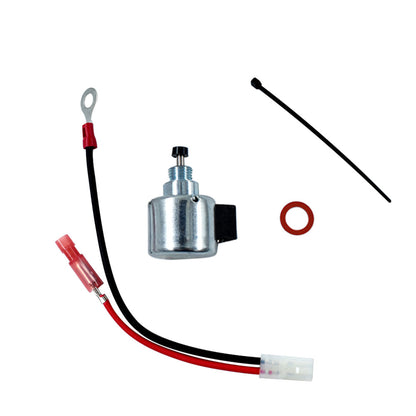 ALL-CARB Fuel Solenoid Kit Replacement for John Deere Carb STX38 LX255 AM128242 Replacement for Kohler CV450 CV460 CV461 CV490 CV491 CV492 CV493 Engine