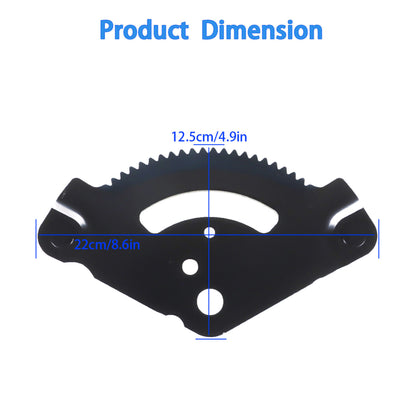 Steering Sector Plate Pinion Gear Replacement for MTD 717-1550F 7171550 7171554