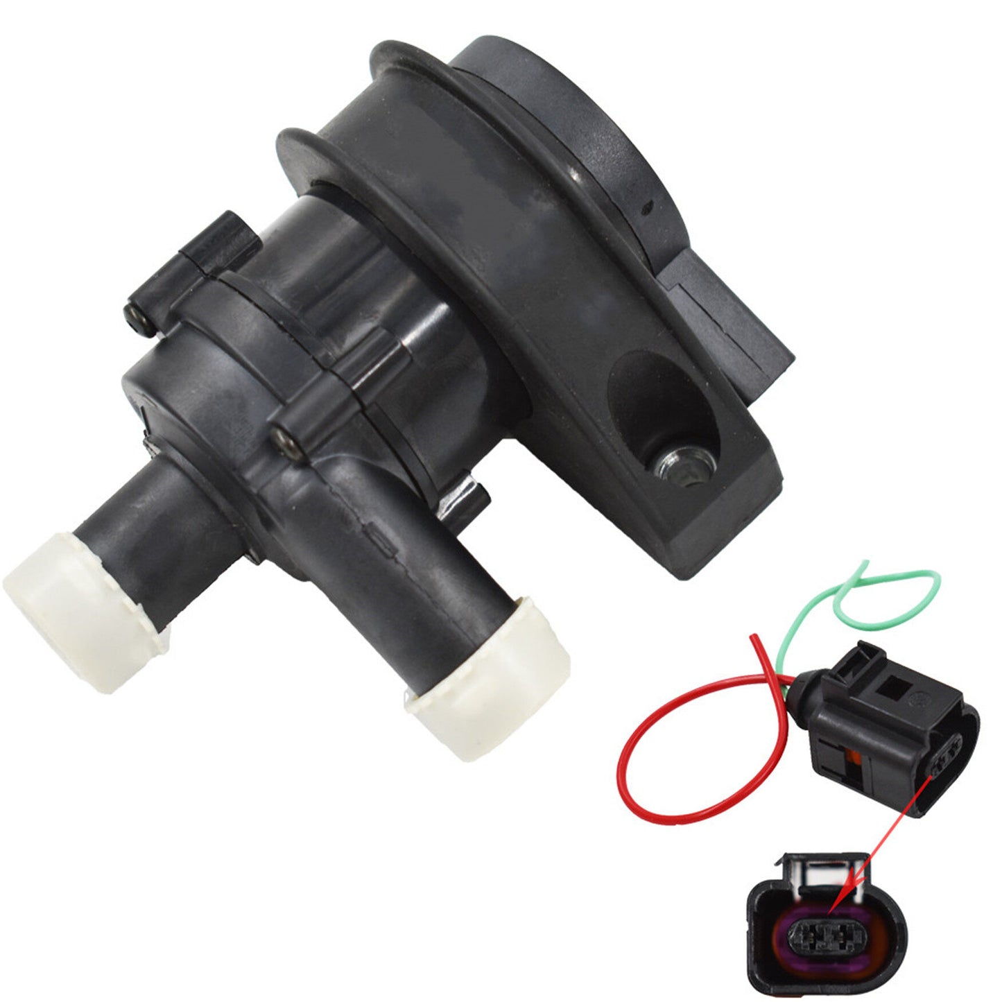 ALL-CARB 1K0965561J Auxiliary Cooling Water Pump Replacement for VW Golf Jetta Audi A3 Passat