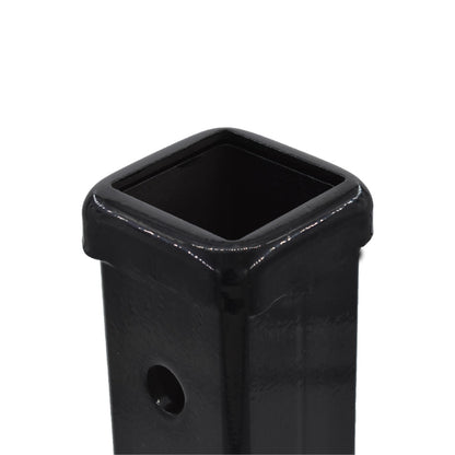 ALL-CARB 8 inch Trailer Hitch Extension Receiver 2 inch 5/8 inch Pin Hole 4000 LBS Tow Capacity Black