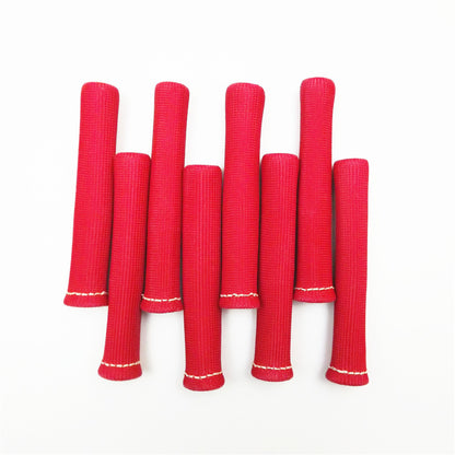 ALL-CARB Red Spark Plug Wire Boots Heat Shield Protector Sleeve 1200° Replacement for SBC BBC 8 Pcs
