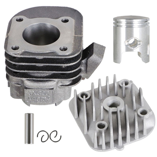 ALL-CARB Cylinder Piston Top End Kit Replacement for Polaris Scrambler 50 2001-2003 Replacement for Polaris Predator 50 2004-2007