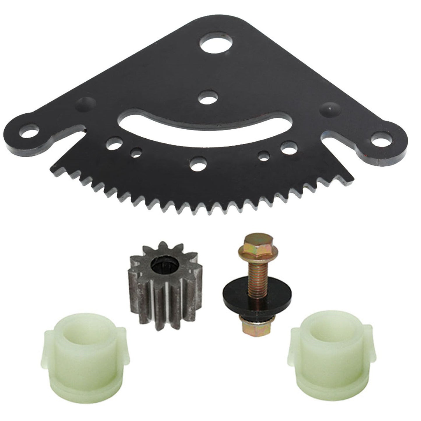 ALL-CARB D130 Steering Sector Pinion Gear W/Bushings Replacement for John Deere D130 D140 D150 D160 D170