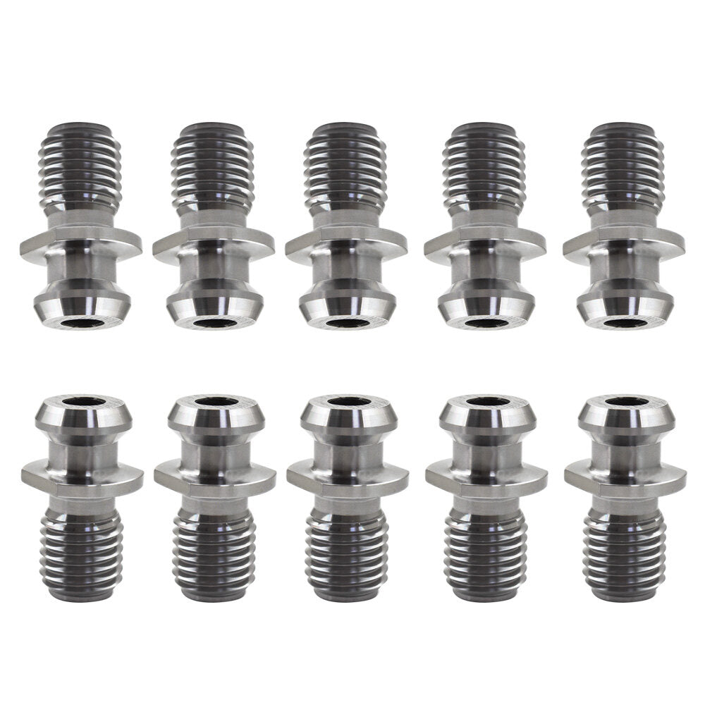 ALL-CARB 10Pcs CAT50 45 Degree 1.140 Inch Pull Stud Fixed Knobs Fit for Mori Seiki Mazak CNC Machining Machines