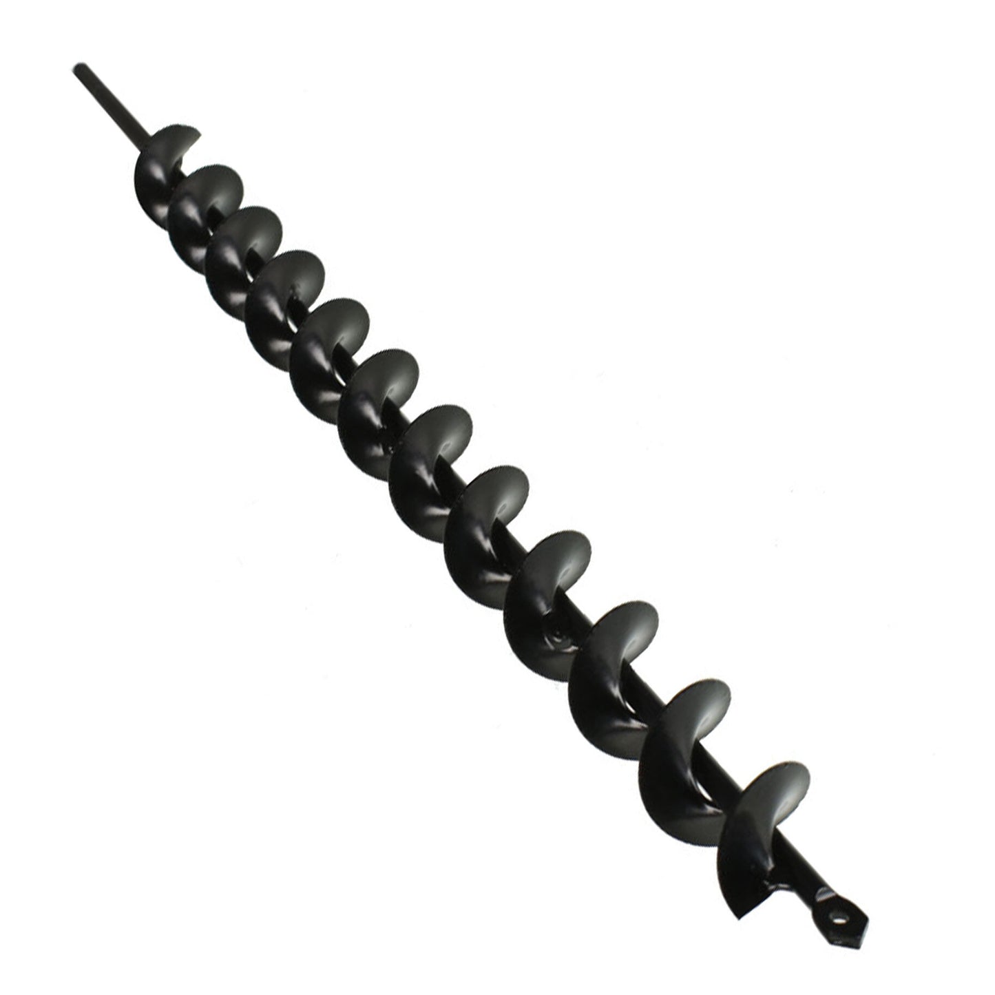 ALL-CARB Auger Drill Bit, 24 Inch Earth Auger Bit 8mm Diameter Non-Slip Hex Shank, Rust-Proof Repid Planter, Yard Gardening Planting Bulbs Auger, Post or Umbrella Hole Digger