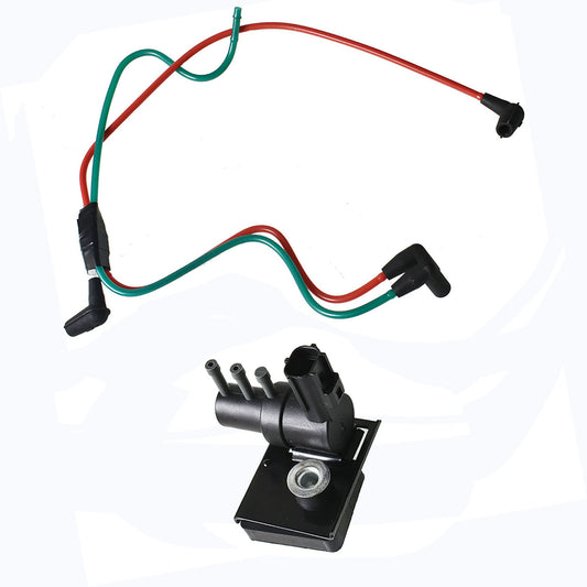 ALL-CARB Turbo Vacuum Harness and Solenoid Valve F81Z-9E498-DA Replacement for Ford 7.3L Diesel 1999-2003 F81Z-6C673-AA