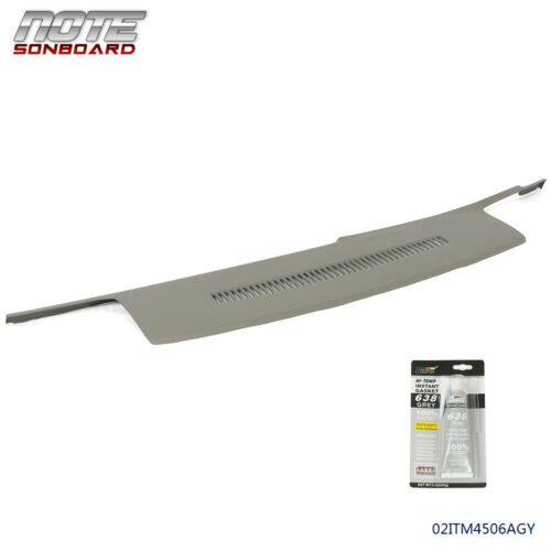 ALL-CARB Truck Plastic Dash Cover Bezel Replacement for 1988-1994 GMC Trucks Chevrolet Blazer Suburban Yukon Gray