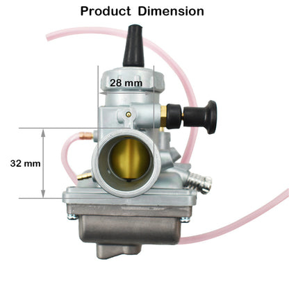 Carburetor Carb Fit for Yamaha Blaster 200 YFS200 1988-2006 TTR125 2000-2004 YZ80 1981-2001 DT175 1976-1981 BW200 1985-1988 28mm