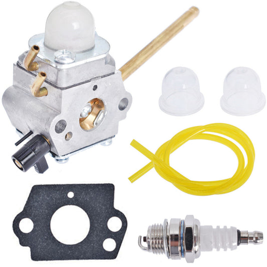 ALL-CARB Carburetor 308028007 Replacement for Homelite UT-08520 UT-08921 UT-08550 UT-08951 26CC Blower with Fuel Line Filter Spark Plug