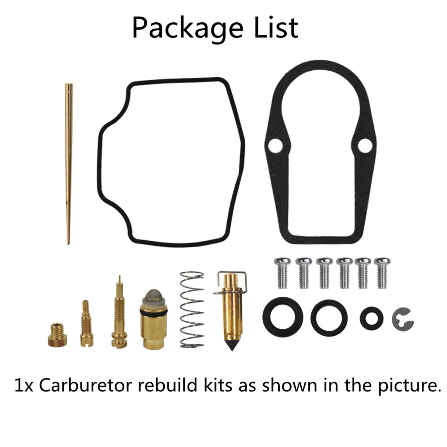 Carburetor Carb Repair Rebuild Kit Fits for Yamaha TTR230 #Q187 2005-2017