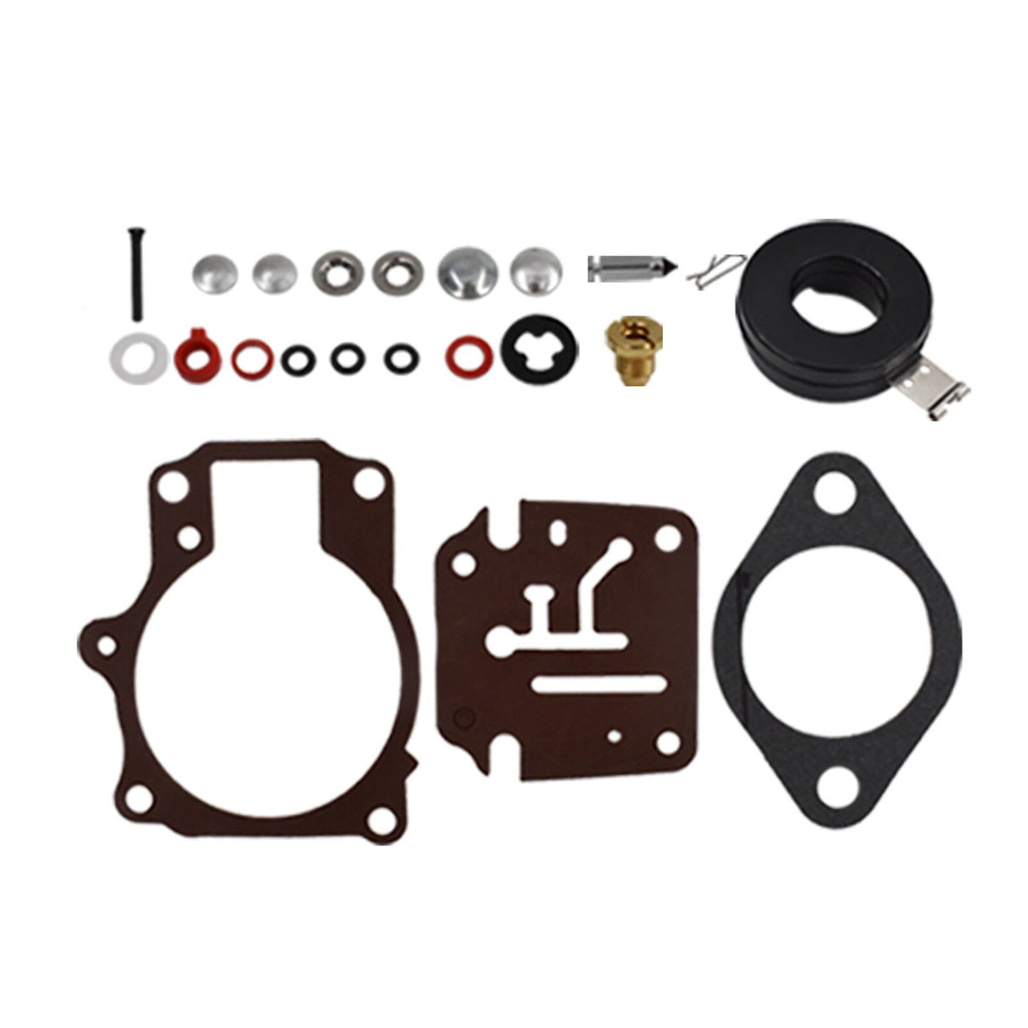 ALL-CARB 3 x Carburetor Carb Rebuild Repair Kits and Float Replacement for Johnson Evinrude 396701 65 70 75 HP