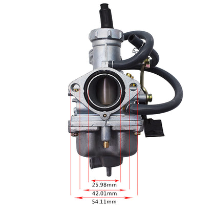 ALL-CARB Carburetor Replacement for Honda Recon 250 TRX250 2x4 1997-2001 / Recon 250 TRX250TE TRX250TM 2x4 ES 2002-2019 16100-HM8-B61 Carb