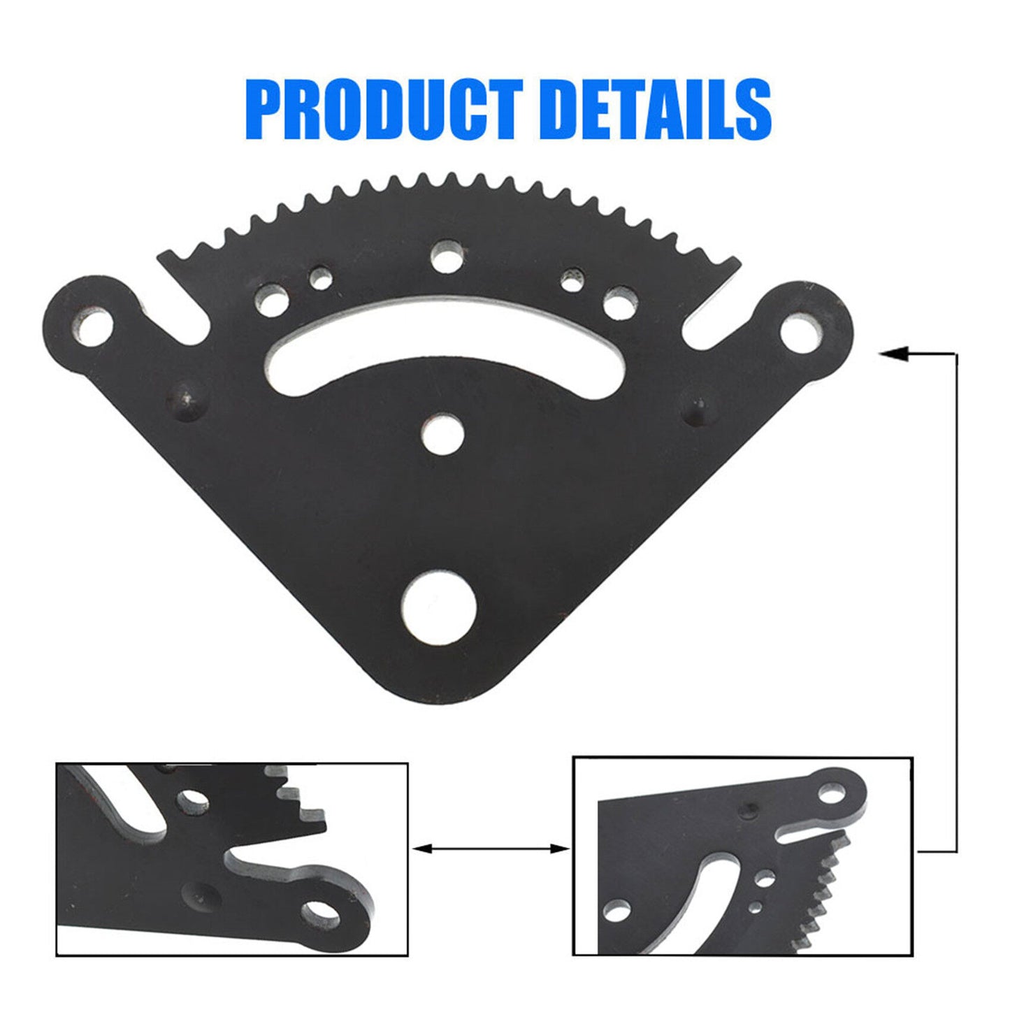 ALL-CARB 135 Steering Sector & Pinion Gear with Bushings Replacement for John Deere 102 105 115 125 145