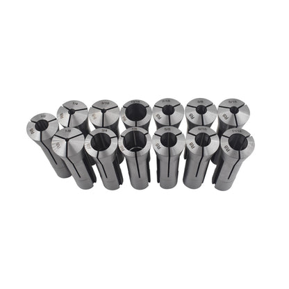 ALL-CARB 13Pcs R8 Collet Set 1/8 - 7/8 Inch Fit for Machining Turning