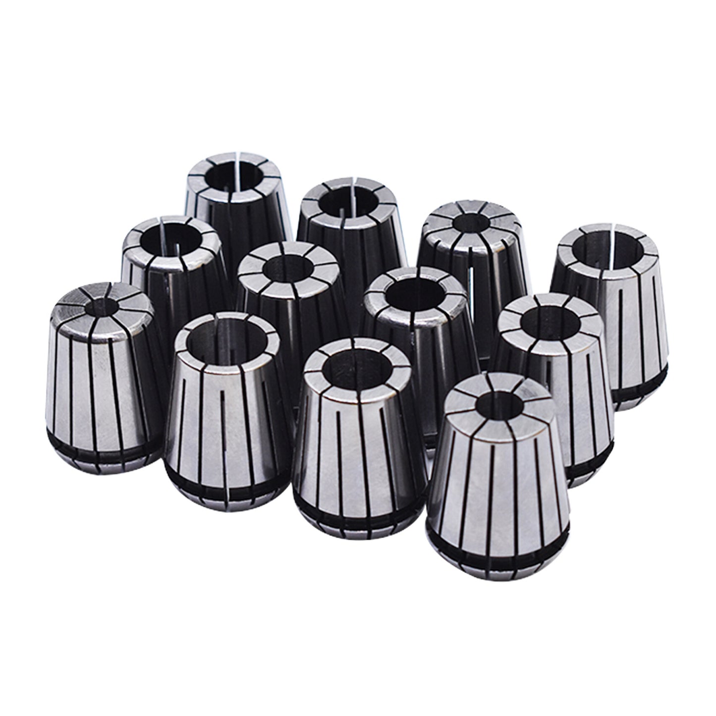 ALL-CARB 12Pcs ER32 Spring Collet Set 1/8 -3/4 for CNC Milling Lathe Tool and Engraving Machine Carbon Steel