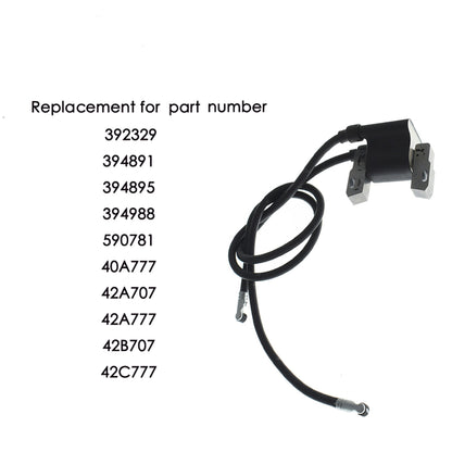 ALL-CARB 590781 Ignition Coil Replacement for Briggs & Stratton 463707 421437 461707 462707 394891422435 422436 422777