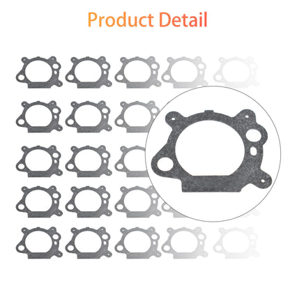 ALL-CARB 25 Pack Carburetor Gasket Replacement for Briggs & Stratton 124700 135700 272653 795629 Engine Parts Kit