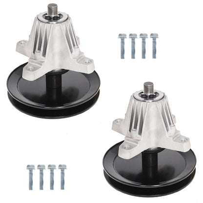 ALL-CARB 918-06977A 618-06977A 2-Pack Spindle Assembly Replacement for MTD LT46 LX46 46Inch Deck 618-06977 918-06977 285-700