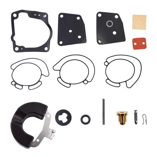 ALL-CARB 6 Pack New Carb Repair Kit Replacement for Johnson Evinrude V4 V6 (90-175 HP) 18-7247 436852 438996