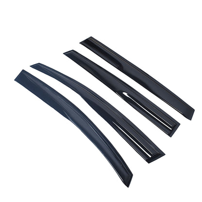 ALL-CARB Window Vent Visors Shade Sun Rain Wind Guards Deflectors Cover Acrylic Replacement for Honda Odyssey 2005-2007 Outside 4 Pieces Black