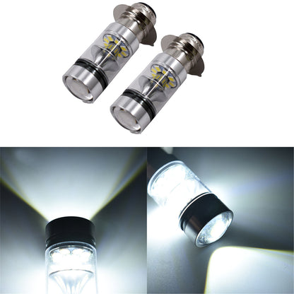 ALL-CARB 100W 2X H6 Super White 6000K LED Bulbs Headlights Replacement for TRX450R 450ER 450