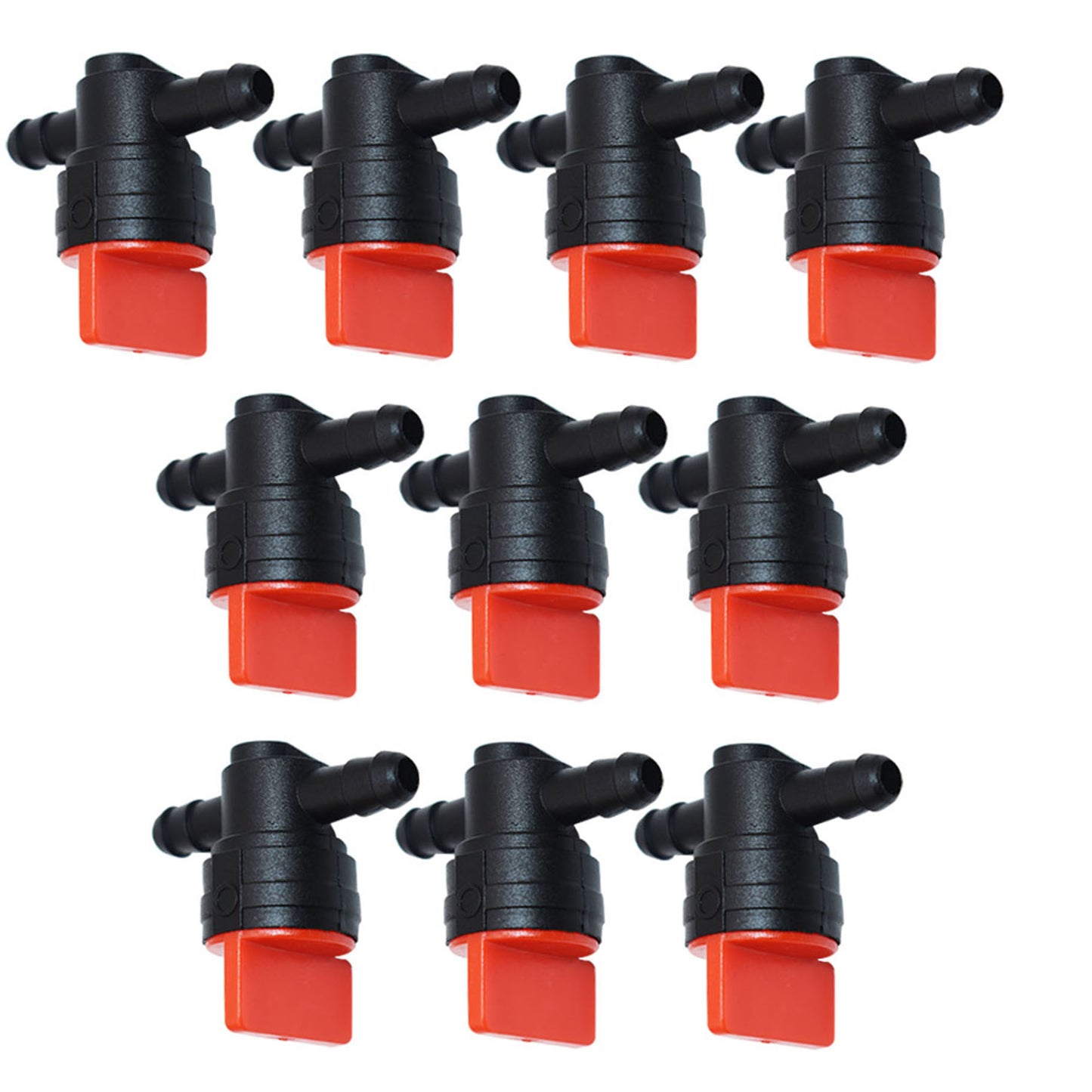 10PCS 1/4 Fuel Shut-Off/Cut-Off Valves Replacement for Briggs and Stratton Replacement for John Deere Replacement for Toro 494768 493960