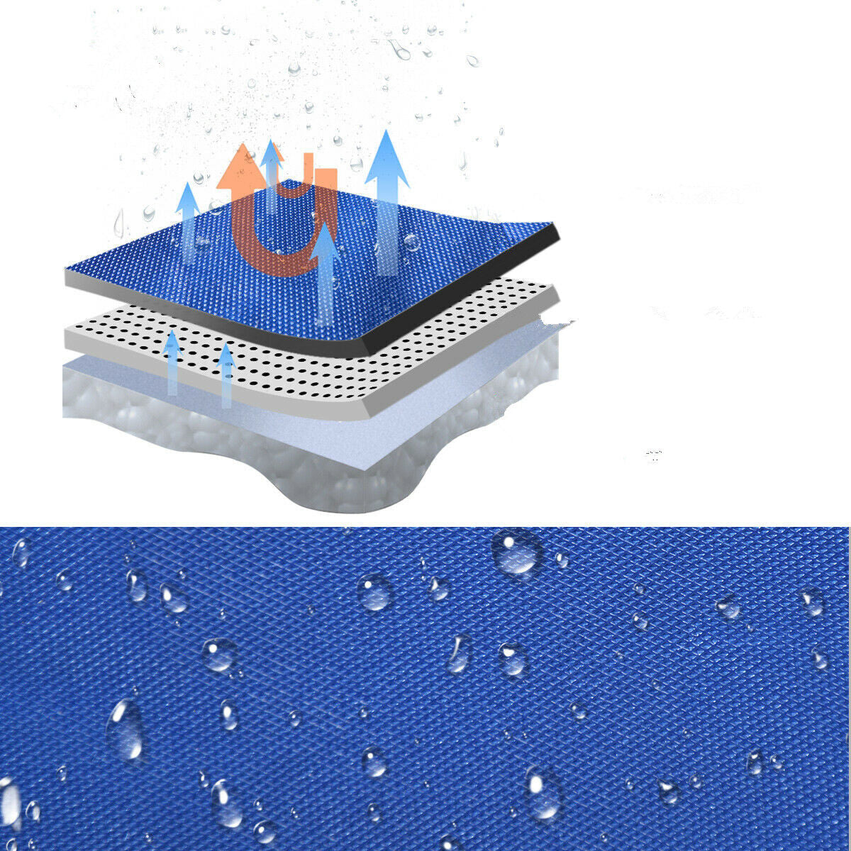 ALL-CARB 21ft-24ft Boat Cover Trailerable Heavy Duty Rain Snow Resistant Protection, Fishing Boat, Runabout, Bass Boat, Pontoon Beam 102