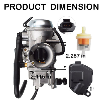 Carburetor Replacement for Honda Foreman 500 2005-2011 Replaces 16100-HP0-A02 16100-HP0-A03