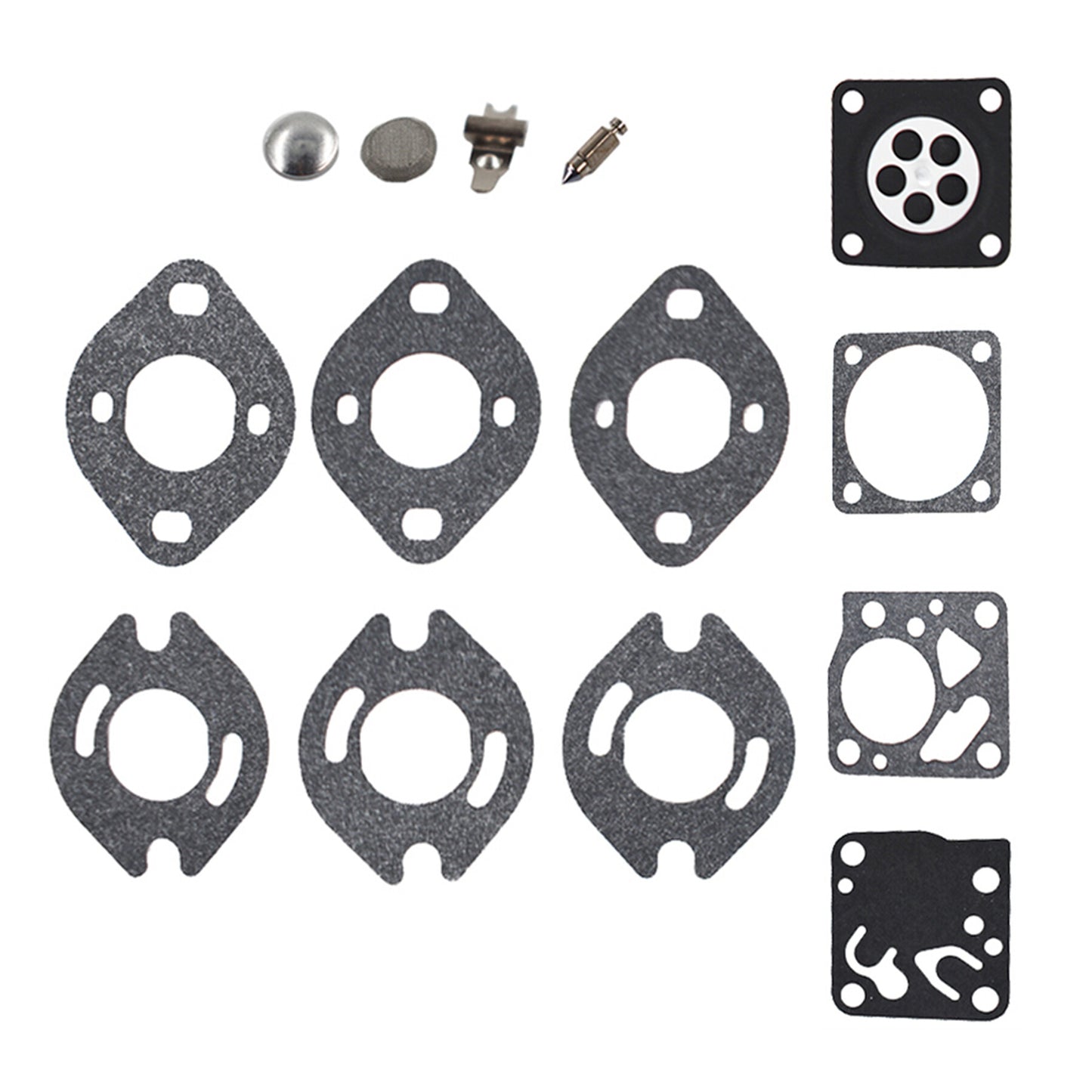 ALL-CARB Replacement for Tillotson RK21 HU Carb Rebuild Carburetor Repair Kit Replacement for Tecumseh TC200 TC300